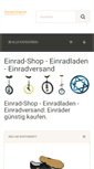 Mobile Screenshot of einrad-shop.eu